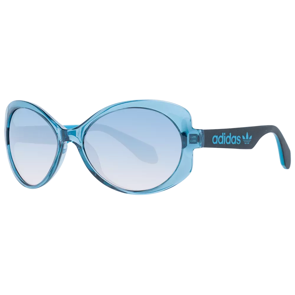 Adidas Women Butterfly Sunglasses - Turquoise, Plastic Frame, Multicolor Gradient Lenses, UV Protection
