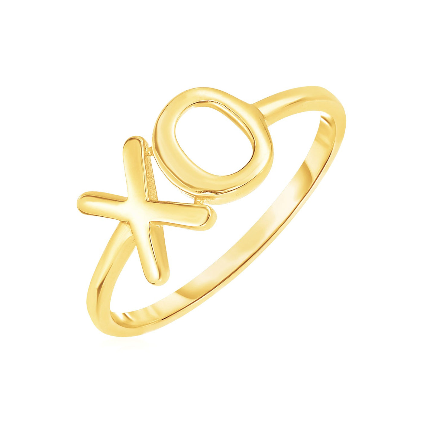 XO 14k Yellow Gold Ring