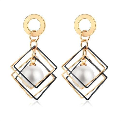 New Korean Statement Round Earrings - Soulflare