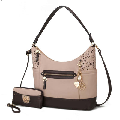 Mia K. Charlotte Shoulder Handbag With Matching Wallet